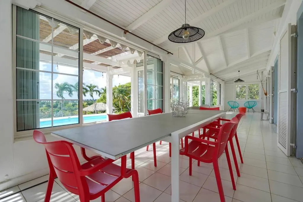 Villa Terraviva St Francois, Jardin, Piscine, 8 Pers サン・フランソワ
